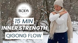 15 MIN QIGONG FLOW | TRANSFORM SADNESS INTO INNER STRENGTH