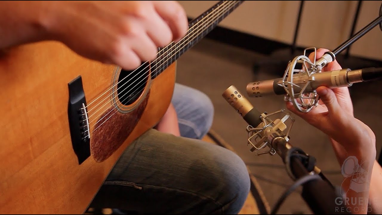 Some Studio Stuff to Know About Acoustic Guitar Mic Techniques with