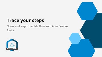Open and Reproducible Research Mini Course | Part 4
