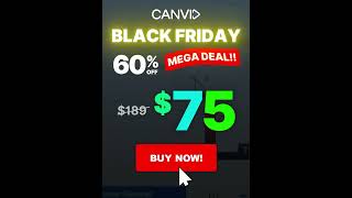 Big Black Friday Drop: CANVID Lifetime for Only 75 USD! #shorts