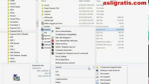 How to Install Software Koperasi 3in1 (Freeware)