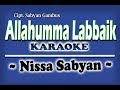 Allahumma Labbaik (Sabyan) Karaoke Dangdut