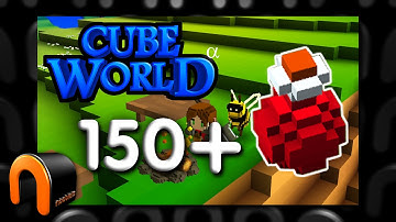 Cube World - How to make life potions 150+