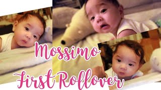First Rollover ni Baby Mossimo|DIY Photoshoot super cute ❤️ by Jean1980 Infante 145 views 3 years ago 4 minutes, 4 seconds