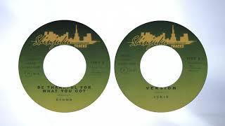 BTB特効 / Be Thankful For What You Got ( 45 ) | oleo Records