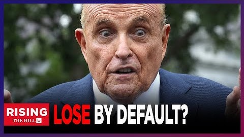 Giuliani GROWING Legal Woes; US Judge Sides With 2 Defendants In Defamation Suit Against Him: Rising
