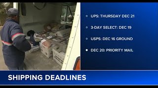Christmas shipping deadlines 2023: When's the last day to send packages?