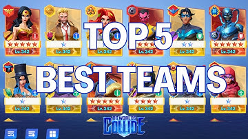 Top 5 Best Teams December 2025 - DC Worlds Collide