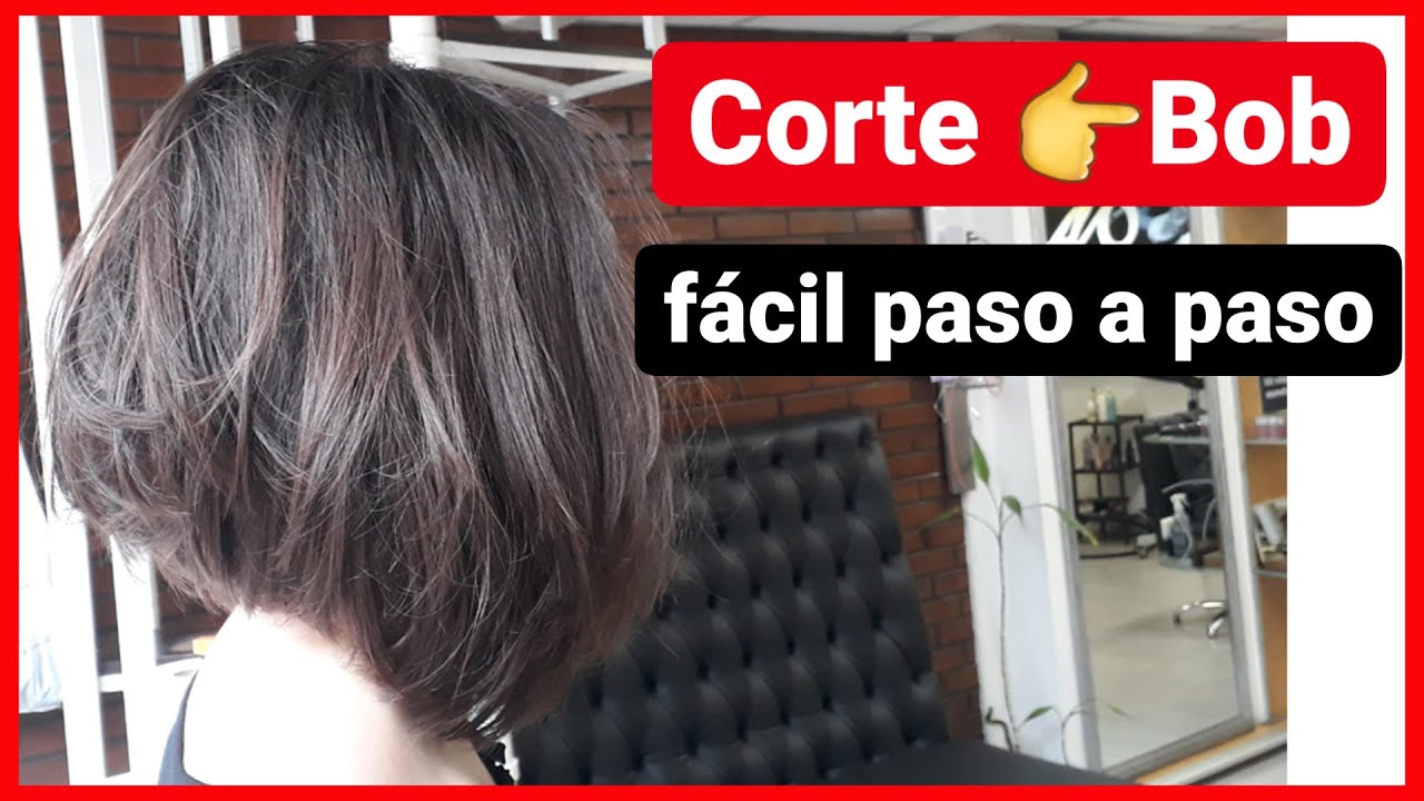 Corte BOB PASO a PASO 👉[ Fácil y Rápido ]