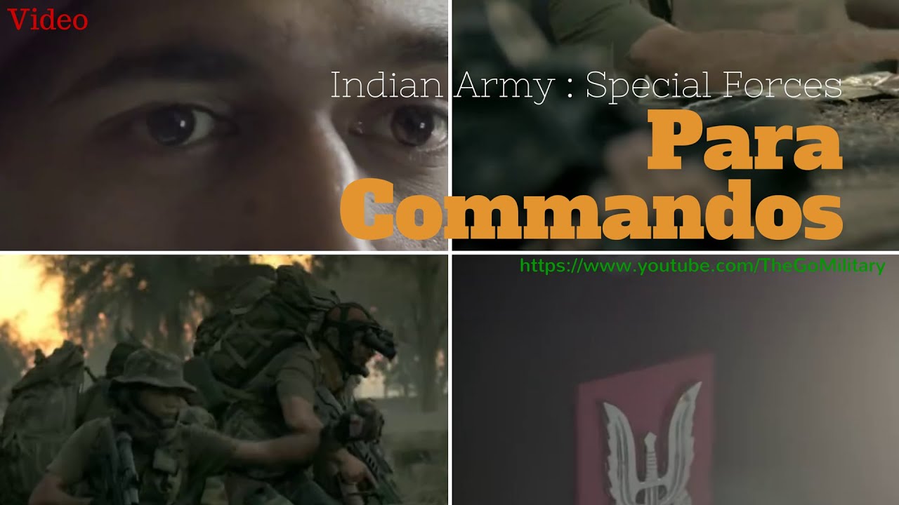 Indian Army Special Forces Para Commandos Youtube