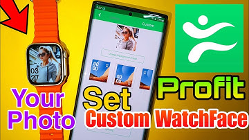 How Set Custom Watch face With Profit App | Profit App Smartwatch wallpaper | Set Photo in Profit Ap