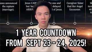 Timeline From God Confirms Sept 23-24, 2026 Rapture!
