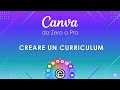 Canva da Zero a Pro: creare un Curriculum perfetto in pochi minuti