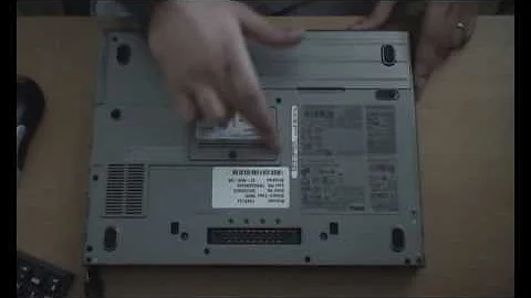 Replacing Hard Disk Drive in a Dell Notebook