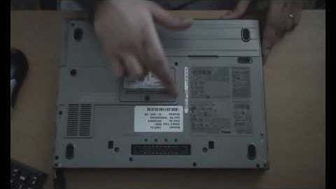 Replacing Hard Disk Drive in a Dell Notebook