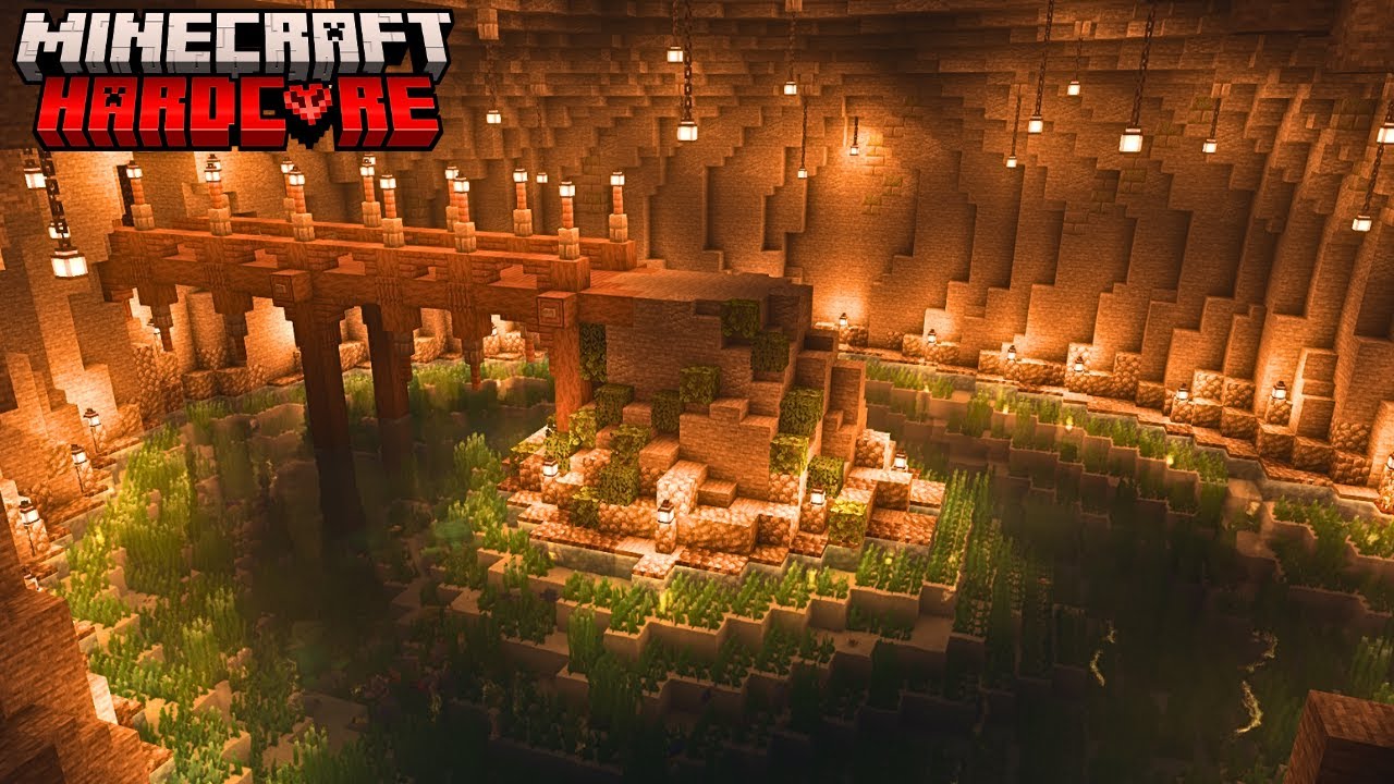 I Built a GRAND Entrance to my Base in REAL Hardcore Minecraft - YouTube