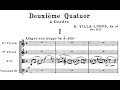 Heitor Villa-Lobos - String Quartet No. 2 (1915)