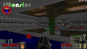 Doom with 1 Monster Megawad(feat. Corruption Cards).Map 07