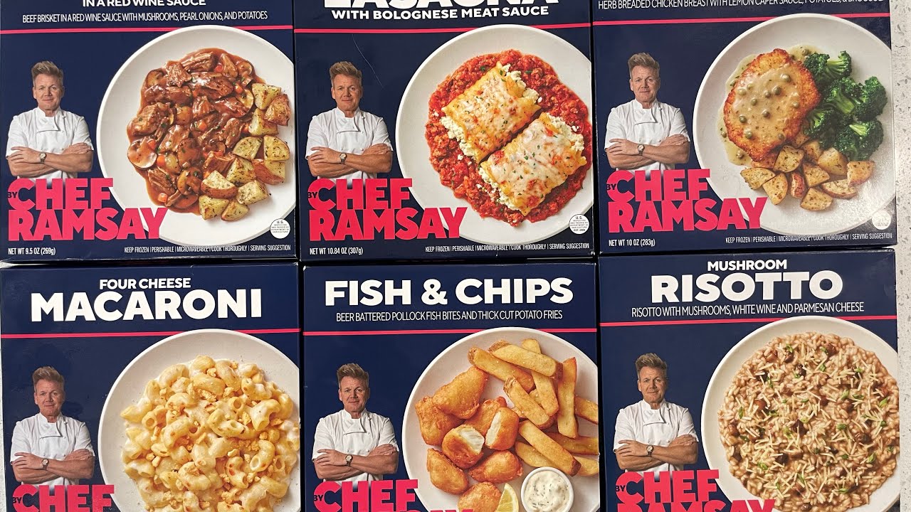 Gordon Ramsay, frozen food fish and chips. YouTube