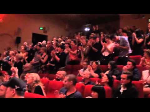 Standing ovation - premiere of Beck Cole's Here I ...