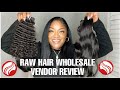RAW HAIR WHOLESALE VENDOR REVIEW| FREE HAIR VENDOR LIST!!