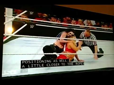 Paige vs Charlotte diva championship pt 1