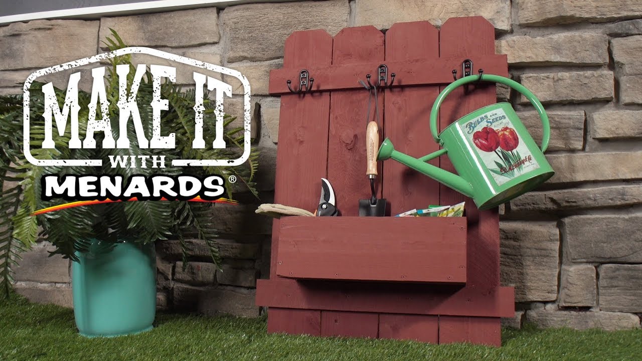 Garden Organizer Make It With Menards Youtube