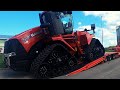 Pamatyk galingiausio traktoriaus rinkoje - Case IH Quadtrac 620 pristatymą klientui