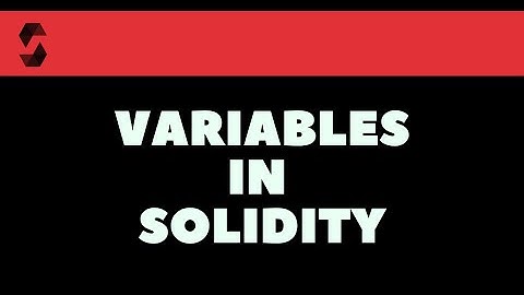 Solidity Variables IMP*