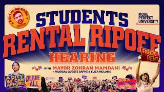 Rental Ripoff Hearing LIVE with NYC Mayor Zohran Mamdani