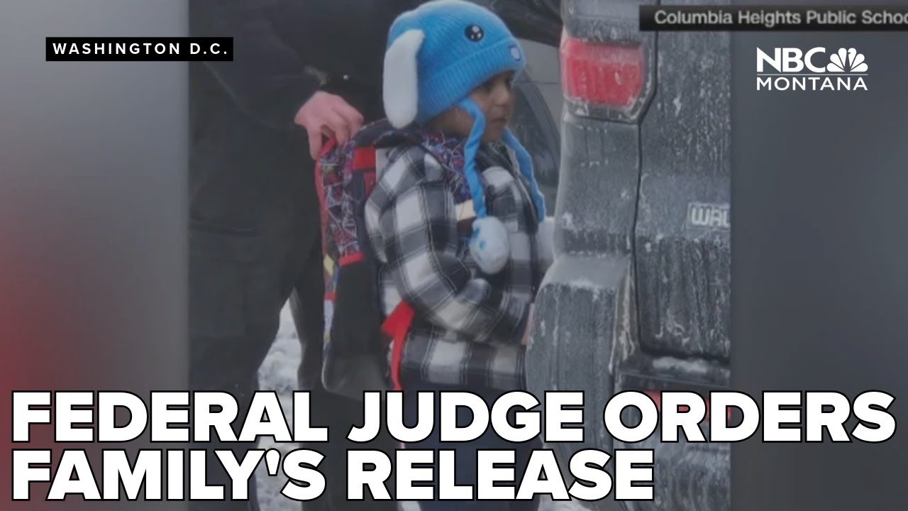Federal judge orders release of detained father, 5 year old son held at ...
