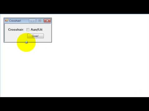 Make A Crosshair - Visual Basic 2008