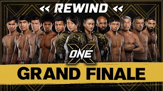 Rewind ⏮ ONE X: Grand Finale - Rodtang, DJ, Angela, Stamp, And More!