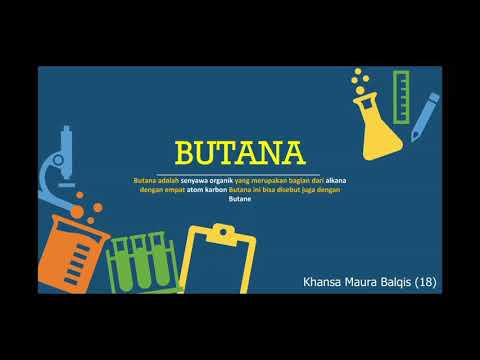 Senyawa Organik - Butana || Kimia