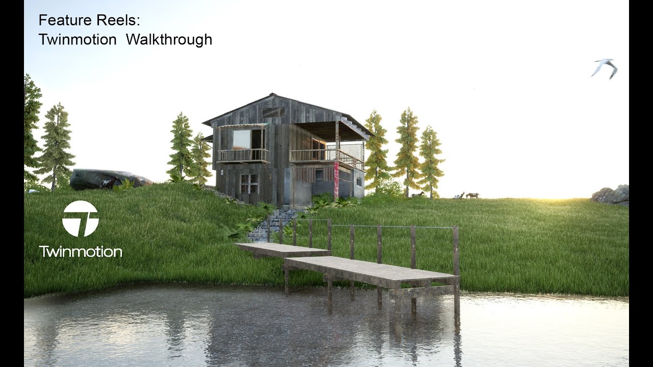 twinmotion Features Walkthrough Asset Library, Seasonal Changes