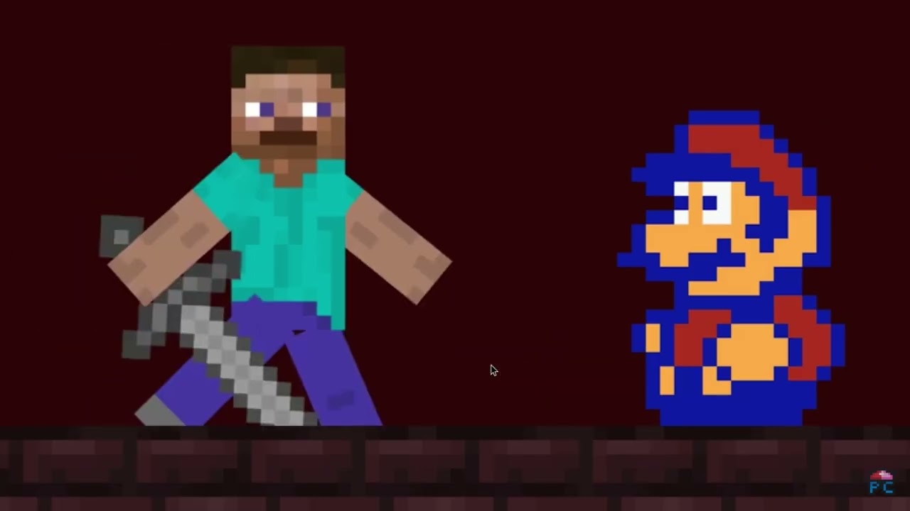 different way of how they meet steve mario