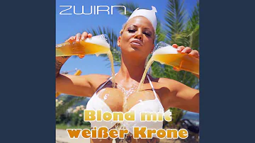 Blond mit weißer Krone