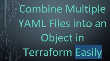 Combine Multiple YAML Files into an Object in Terraform Easily