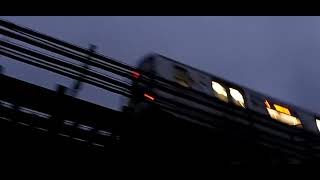 Manhattan Bound J Train R179 Heads To Kosciusko Street