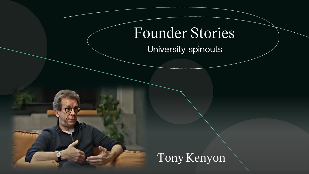 Founder Stories University Edition with Tony Kenyon, co-founder Intrinsic
