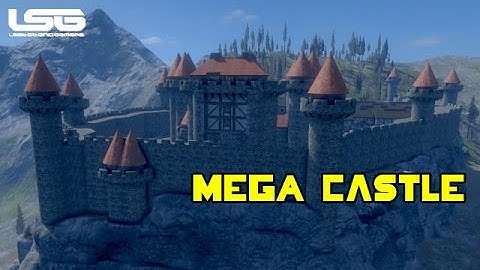 Medieval Engineers - Mega Castle, Under Construction