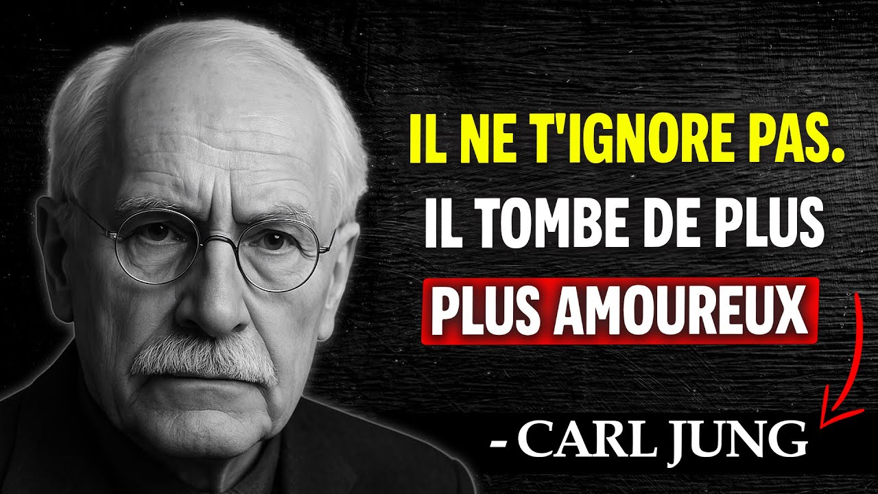 Il ne t’ignore pas, il tombe juste encore plus amoureux 💘— Carl Jung