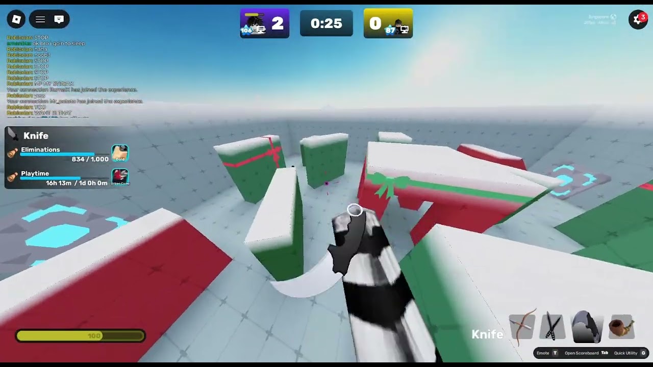 destroying my frainds win streak*I cooked him*