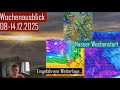 FRÜHLINGSGEFÜHLE im DEZEMBER☀️🌡️ - Sehr MILDE Woche mit bis zu 15°C - Wochenausblick 08.-14.12.2025