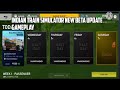 Indian train simulator New Beta Update Gameplay