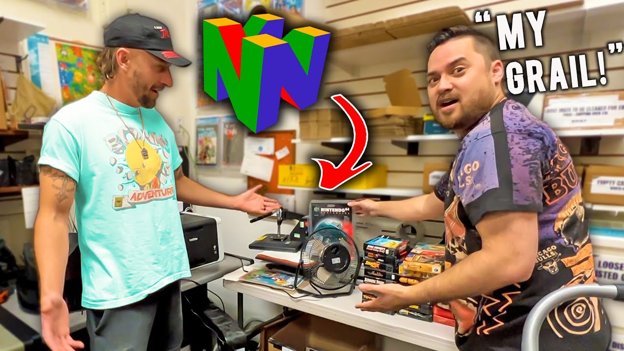 Хозяин магазина не смог спрятать от меня этот Nintendo Grail!