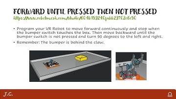 FORWARD UNTIL PRESSED THEN NOT PRESSED | VRS