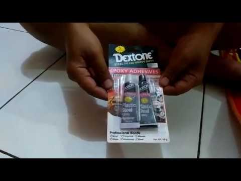 Salam Motor Tua. Tes kekuatan Lem Epoxy JB Weld versus Dextone, mana yang lebih kuat ?? liat aja vid. 