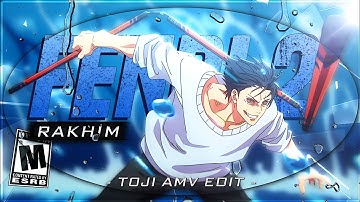 FENDI 2 ~ Toji Fushiguro [AMV/Edit] 4k ! Alight Motion Preset (+Project file)