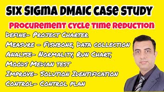 Procurement Cycle Time reduction | DMAIC Case Study